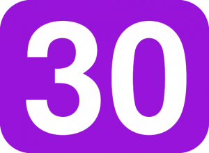 dertig 30